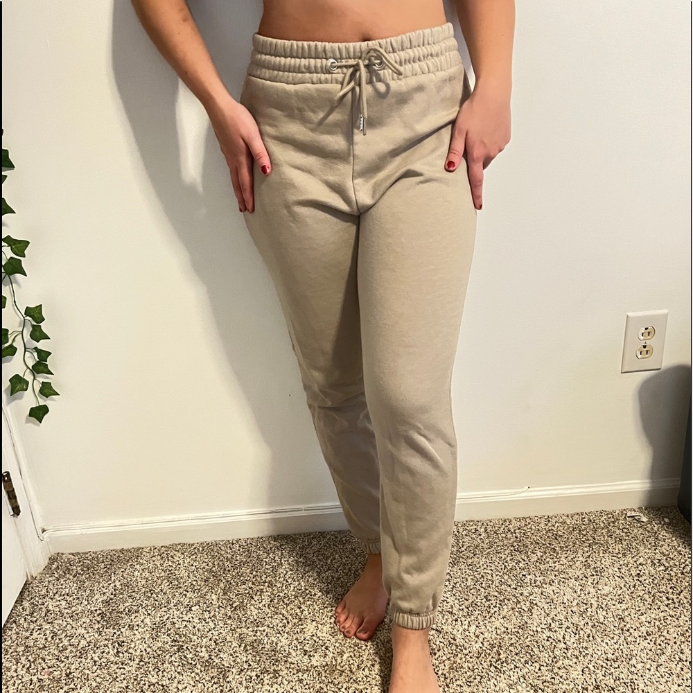 High rise joggers, size XS- fit like S